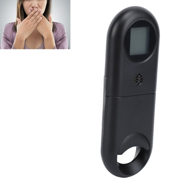 Probador De Mal Aliento, Comprobador De Mal Olor Sensor Semiconductor Detección Instantánea De Halitosis Luz De Fondo Ligera De Dibujos Animados Para Uso Individual
