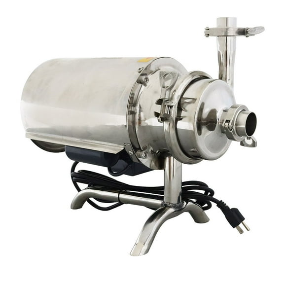 INTBUYING Sanitary Beverage Centrifugal Pump 3T/H Flow Single-suction Impeller