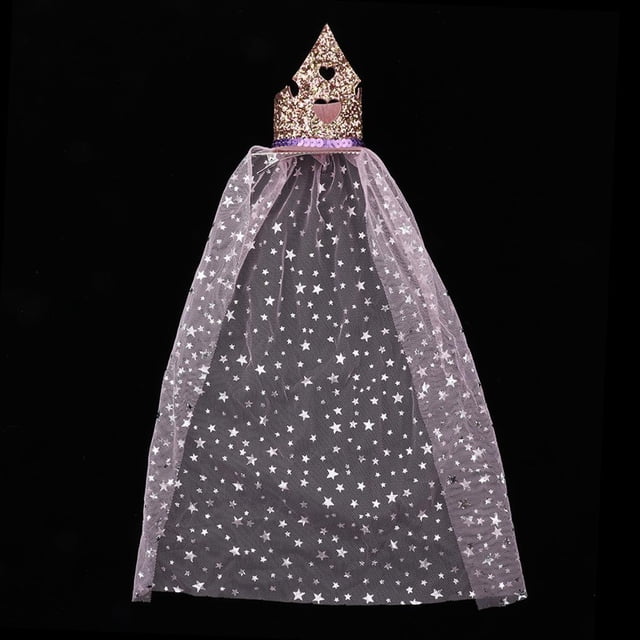Sombrero De De Cumpleaños De De Del Velo De Manera Para Los De s Pinza de pelo rosa Macarena Diadema de cumpleaños para niñas