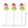thumbnail image 5 of Christmas Dr. Seuss' The Grinch Walkway Light Kit Decoration 66.14 in x 1.96 in x 23.77 in 1.69 lb, 5 of 6