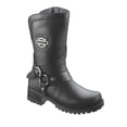 thumbnail image 1 of Harley-Davidson Footwear Bota De Motocicleta Resistente Al Agua Ámbar Para Mujer Negro 9.5 M Us, 1 of 5