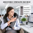 thumbnail image 4 of Naipo Neck Massager for Pain Relief Deep Tissue, Electric Shiatsu Shoulder & Back Massager with Heat, Fathers Day Dad Gifts for Husband Men, 4 of 11