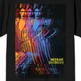 thumbnail image 2 of David Bowie Multi-Colored Artist Pose Crew Neck Short Sleeve Men's Black T-shirt-Medium, 2 of 4