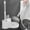 #67Gray White, variant on Vggrvlo Toilet Brush and Holder Set Toilet Cleaner Brush Long Handle Household Cleaning Brushes Space Saving for Storage for Bathroom Cleaning