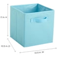 thumbnail image 5 of Open Box ClosetMaid Cubeicals Fabric Storage Drawer Organizer, Light Blue, 5 of 8