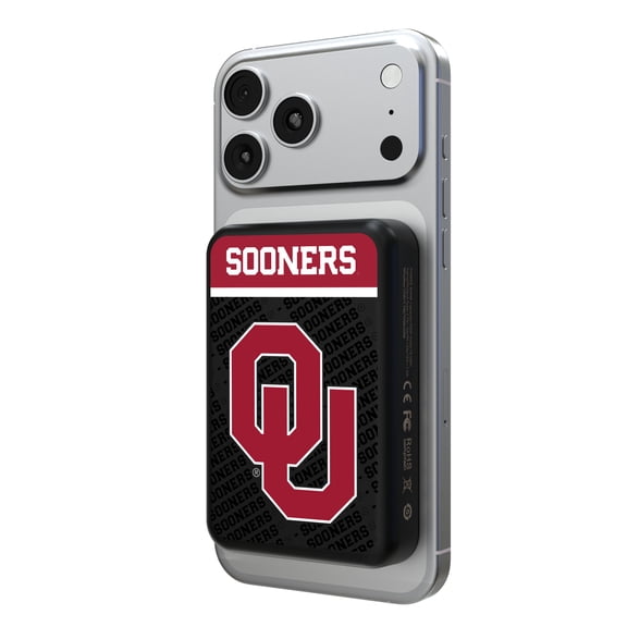 Oklahoma Sooners Endzone Plus Wireless Power Bank