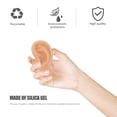 thumbnail image 3 of KAKOWELY Silicone Ear Model for Teaching and Practice Beige Color Realistic Design Perfect for Students,2.76"X1.57"X0.39", 3 of 5