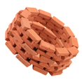 thumbnail image 3 of 250pcs Realistic Mini Scale Bricks for Dollhouse Decoration – Versatile DIY Model Building Accessories for Crafting and Diorama Projects, 3 of 5