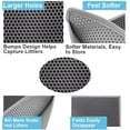 thumbnail image 4 of Cat Litter Mat Cat Litter Trapping Mat, Honeycomb Double Layer Design, Urine and Water Proof Material, Scatter Control, Less Waste，Easier to Clean,Washable, 4 of 5