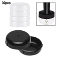 thumbnail image 7 of 30 Pack Wrought Iron Patio Furniture Feet lid round Plastic Outdoor, 7 of 7