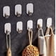 thumbnail image 1 of Ganchos adhesivos CHAO de acero inoxidable para cocina y baño 8 piezas, 1 of 5