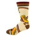 thumbnail image 3 of Oooh Yeah Men's Funny Novelty Crew Socks, Skate Land, Crazy Throwbacks Fashion Socks, 3 of 4