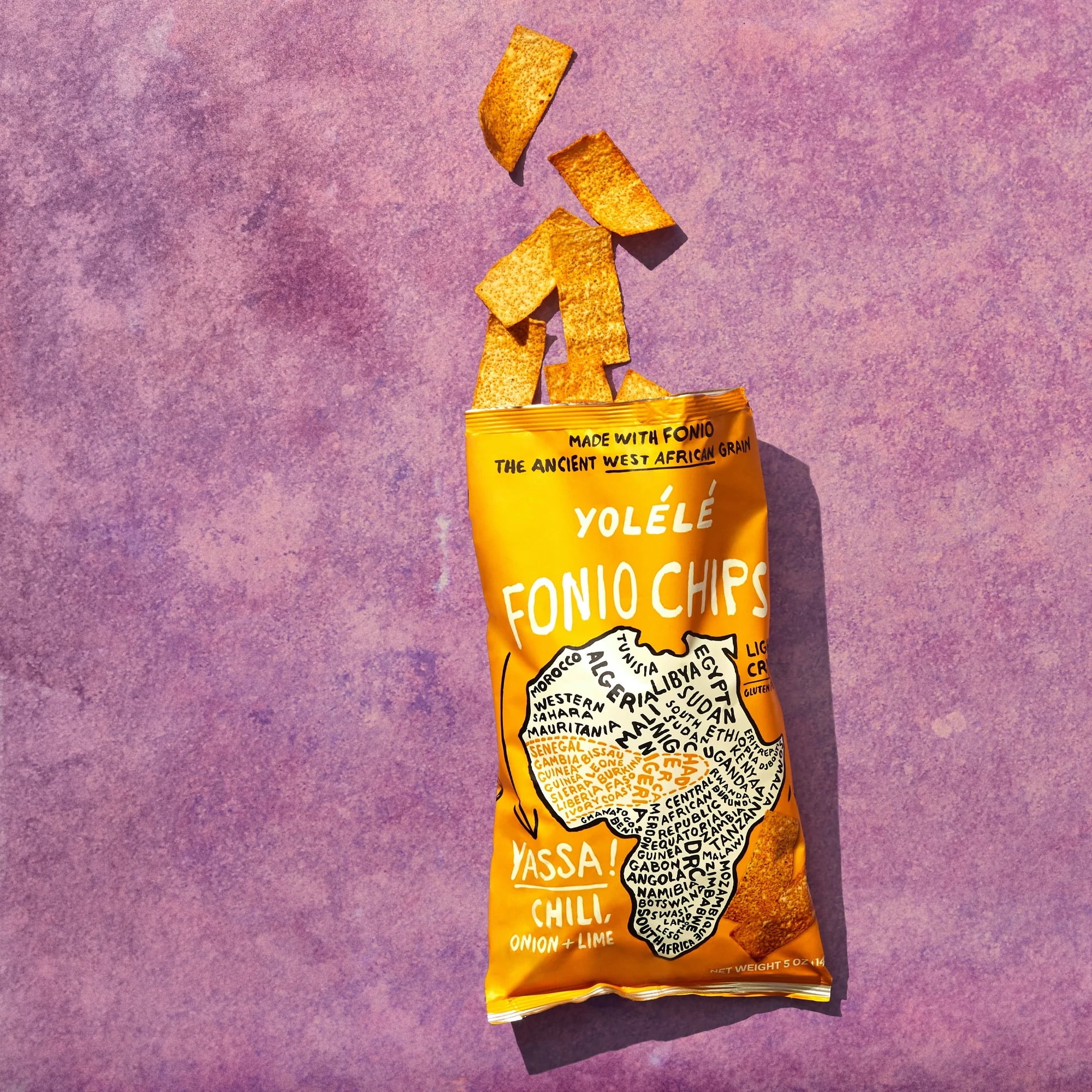 Variety Pack Fonio Chips - L (4 x 5 oz)