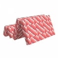 thumbnail image 2 of Colorful Foldable Mattress, Tile Rectangle Square, 78.7" x 47.2", Coral Rose Dried Rose, by Ambesonne, 2 of 6