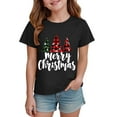 thumbnail image 4 of Toddler Graphic Tees Short Sleeve Christmas Shirts for Toddler GirlsShort Sleeve T Shirt Cute Christmas Graphic Tees Tops Holiday Outfit, 4 of 6