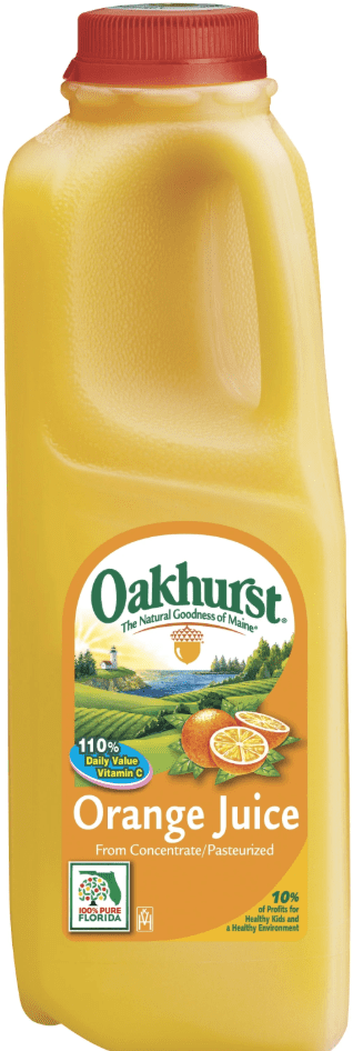 Oakhurst Orange Juice, 1 Pint