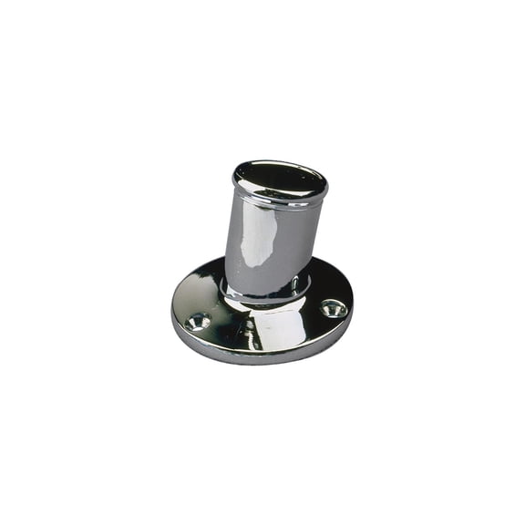 Sea Dog  4922111; Flag Pole Socket 3/4In Chrome Br