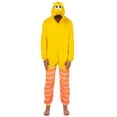thumbnail image 3 of Sesame Street Adult Character Hooded Costume Pajama Union Suit Kigurumi Fleece 1PC Loungewear For Men Women Sleepwear, 3 of 6