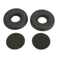 Replacement Ear Pads Leather Ear Cushions for AKG K121 K121S K141 MK II K142 HD Headphones Black
