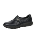 thumbnail image 5 of Clarks® Caroline Pearl Women's Leather Slip-On Shoes Color: Black Leather Size: 8, 5 of 5