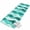 Aqua, variant on Front Door Mat 15.7"x23.6", Gray Stripes Non Slip Backing & Low Profile Doormats, Absorbent Muddy Dirt Trapper Door Mats for Front Back Door Entryway Vintage Farmhouse Greyish Ripple Pattern