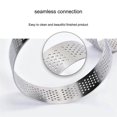 thumbnail image 4 of Stainless Steel Tart Mold Ring Tartlet Cake Mousse Molds 8cm, 4 of 5