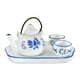 thumbnail image 1 of juego de vajilla de té única para muñecas, adorno de cerámica para decoración DIY, juego de vajilla de té en miniatura, modelo, 1 of 6
