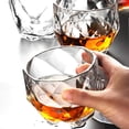 thumbnail image 3 of Vasos de whisky para cóctel, ron, vodka, ginebra escocesa, 330 ml, juego de 4, 3 of 5