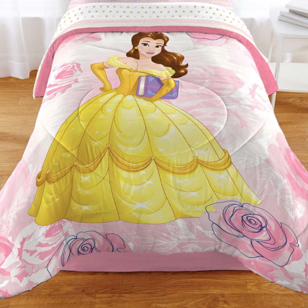 Beauty And The Beast Twinfull Comforter Enchanted Belle Bed