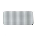 thumbnail image 1 of Abstract Computer Mouse Pad, Vertically Arranged Round Squares and Connected Strips Continued, Rectangle Non-Slip Rubber Mousepad X-Large, 35" x 15", Dimgray Hunter Green White, by Ambesonne, 1 of 2