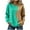 Green, variant on Womens Crewneck Sweatshirt Colorblock Patchwork Drop Shoulder Loose Sweatshirts Pullover Tops Sping Outfits 2026