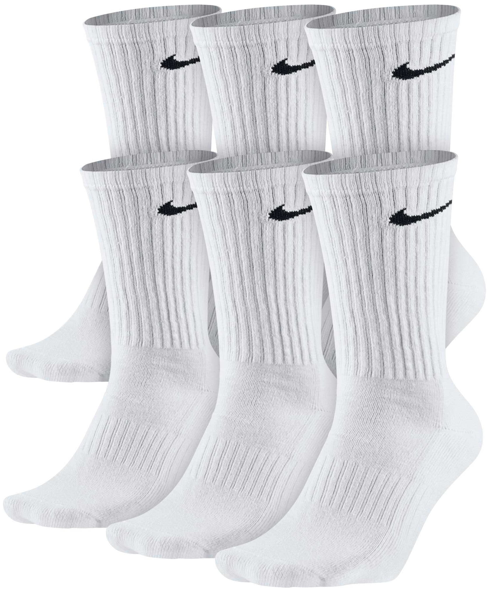 long white nike socks mens
