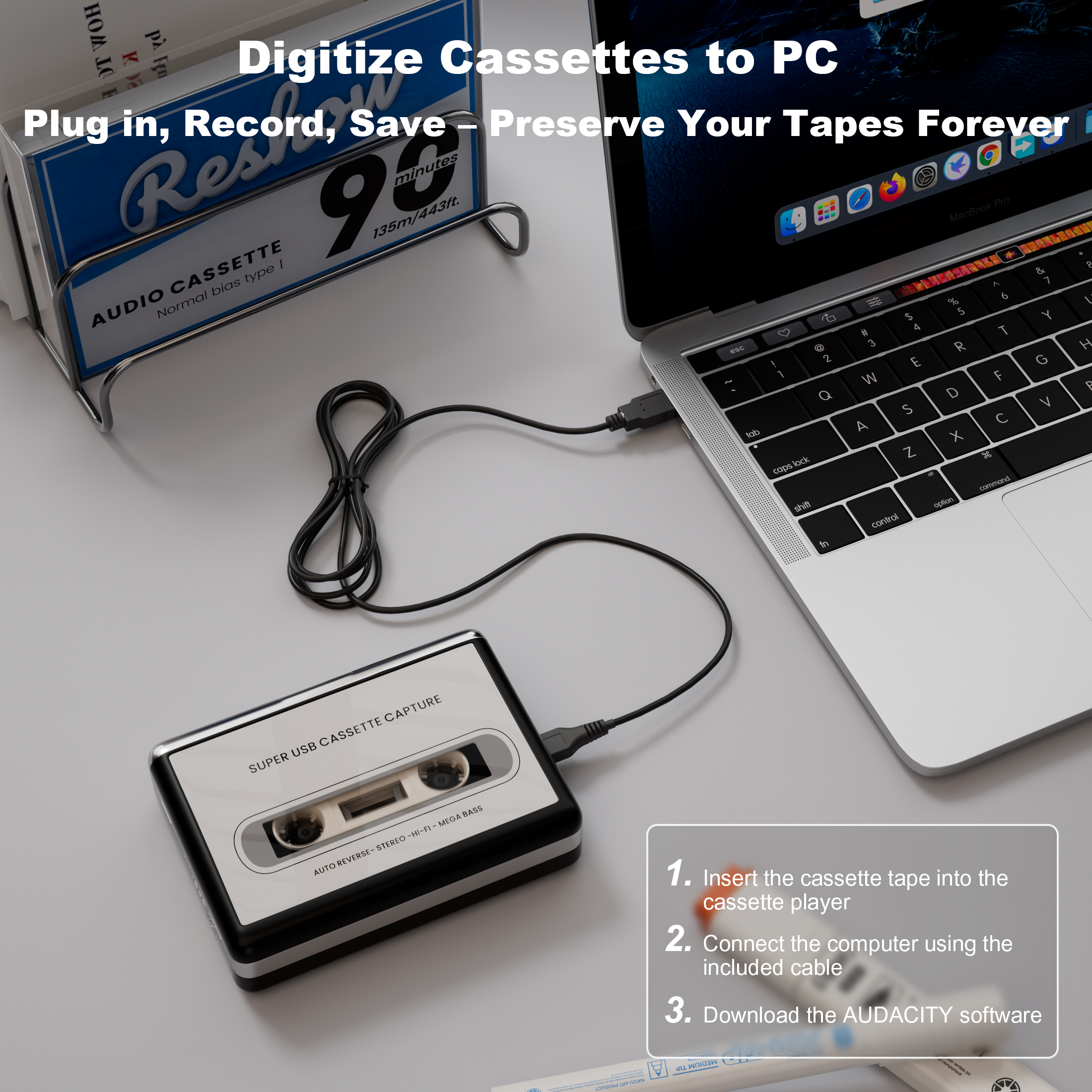 Reshow Portable Walkman Cassette Player photo 5