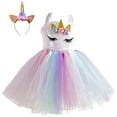 thumbnail image 4 of JUMEYU Little Girls Dress Girls Dresses Sequin Flower Girls Party Dress Bridesmaid Ball Gown Wedding Tulle Size 10-12 (Pink,10-12 Years), 4 of 4