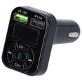 thumbnail image 2 of Transmisor FM Bluetooth para coche, Bluetooth 5.0, manos libres inalámbrico, reproductor MP3, transmisor para tarjeta de memoria U Disk, 2 of 14