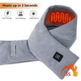 thumbnail image 3 of CAROOTU Heating Scarf for Neck Pain Relief USB Rechargeable 3 Speed Adjustment Quick Heating Gift for Women Mother, 3 of 6