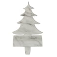 thumbnail image 1 of Northlight 8" Blanc et Noir Marbré Arbre Bas Titulaire, 1 of 3