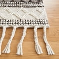 thumbnail image 3 of SAFAVIEH Natura Nurten Southwestern Area Rug, Ivory/Black, 8' x 10', 3 of 8