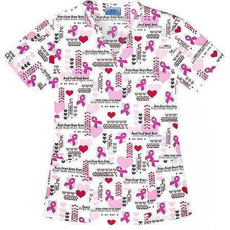 Love Code V Neck Scrub Top