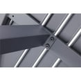 thumbnail image 5 of Belmont Home San Marino 42" Round Aluminum Outdoor Dining Table in Black, 5 of 14