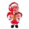 thumbnail image 2 of 1pc Christmas Light Up Santa Indoor Decorative Figurine, 2 of 8