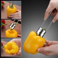 thumbnail image 4 of Wosthever Cuchillas dentadas de acero inoxidable para quitar tallos y núcleos de cocina Cocina y Comedor, 4 of 6