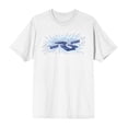 thumbnail image 1 of Star Trek The Next Generation Warp Speed White T-Shirt, 1 of 2