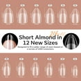 thumbnail image 3 of Kit de uñas de gel Modelones Short Almond con 216 uñas postizas, 3 of 9