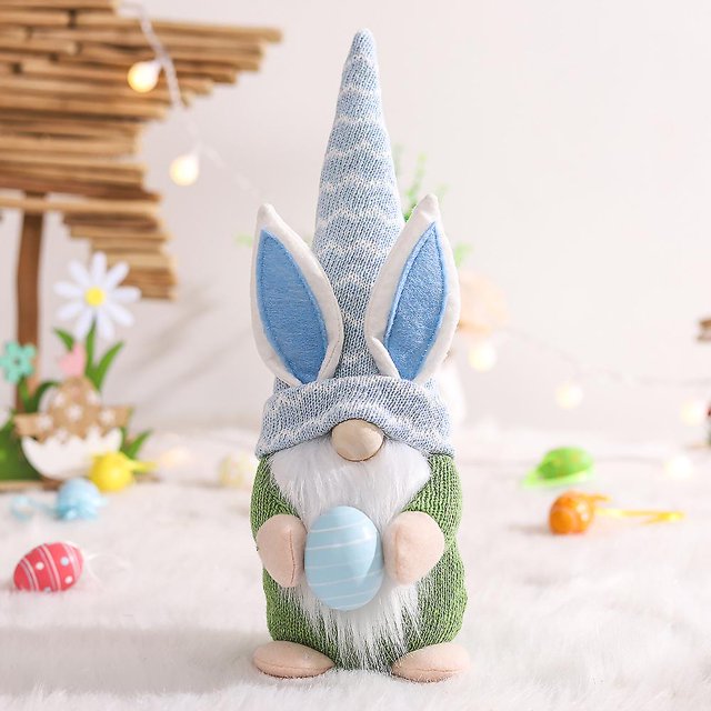 Conejo de Pascua de peluche, huevos de Toyeaster, regalos suaves y bonitos para ni?as, ni?os, familia, conejo, simulación de animales de peluche, mu?eca, decoración del hogar XianweiShao 8390606429483