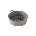 thumbnail image 3 of Silicone Pot Multifunctional Thicken Square Heating Plate for Baking Tray Restaurant Tool Pad Stick Air Fryer Liners for Chicken Cake Gray/S, 3 of 8