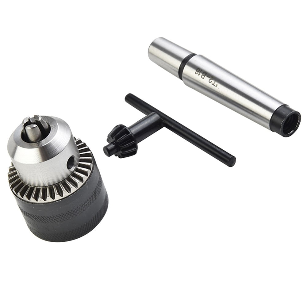 Mandrin De Tour MT2 Avec Clé - Capacité 1/64" à 1/2", Pour Poupée Arrière De Tour De Précision - 5
