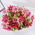 thumbnail image 4 of Homerr Artificial Flower Simulation Flower 1 Bunch Artificial Flower Appearance No Watering Simulation Orchid Bouquet, 4 of 6