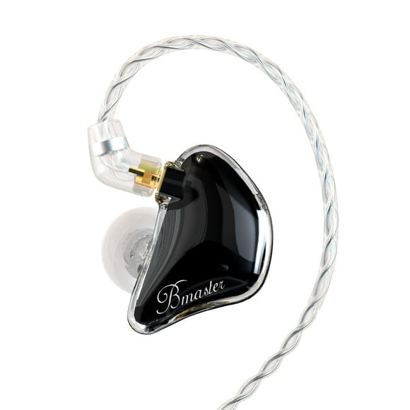 Auriculares con monitor intraural BASN Bmaster Triple Drivers, color negro