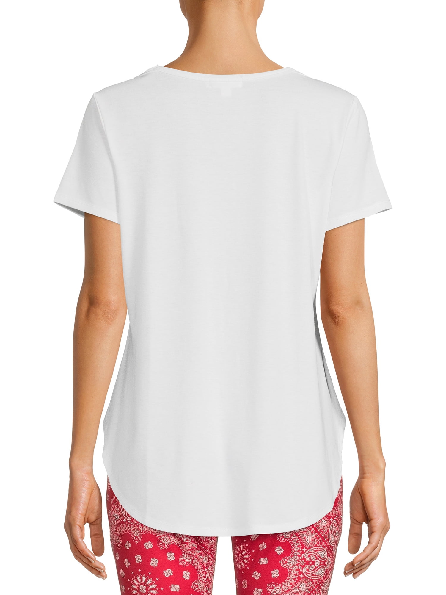 LA Thread Women's Split V-Neck Tee